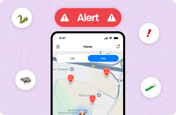 Real-Time Danger Alerts From Pet Owners, For Pet Owners